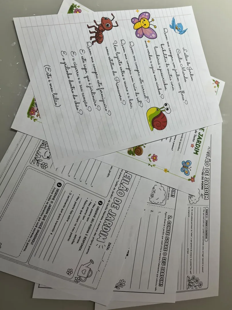 Oficina Poética - Leilão de Jardim - Educação Infantil - PDF — imagem 2