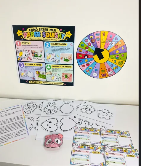🎨 OFICINA SQUISHY DE PAPEL – UMA EXPERIÊNCIA CRIATIVA E DIVERTIDA! — imagem 2