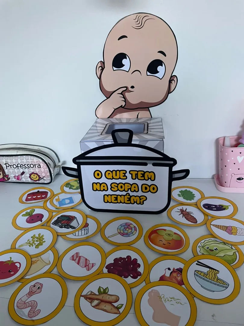 🌈  *Oque tem Sopa do neném* 🍼🚼👼👶   ❇️8,50  🔄 Material lindo educativo para se trabalhar com as crianças pequenas . — imagem 2