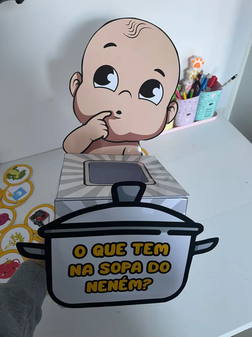🌈  *Oque tem Sopa do neném* 🍼🚼👼👶   ❇️8,50  🔄 Material lindo educativo para se trabalhar com as crianças pequenas . — imagem 3
