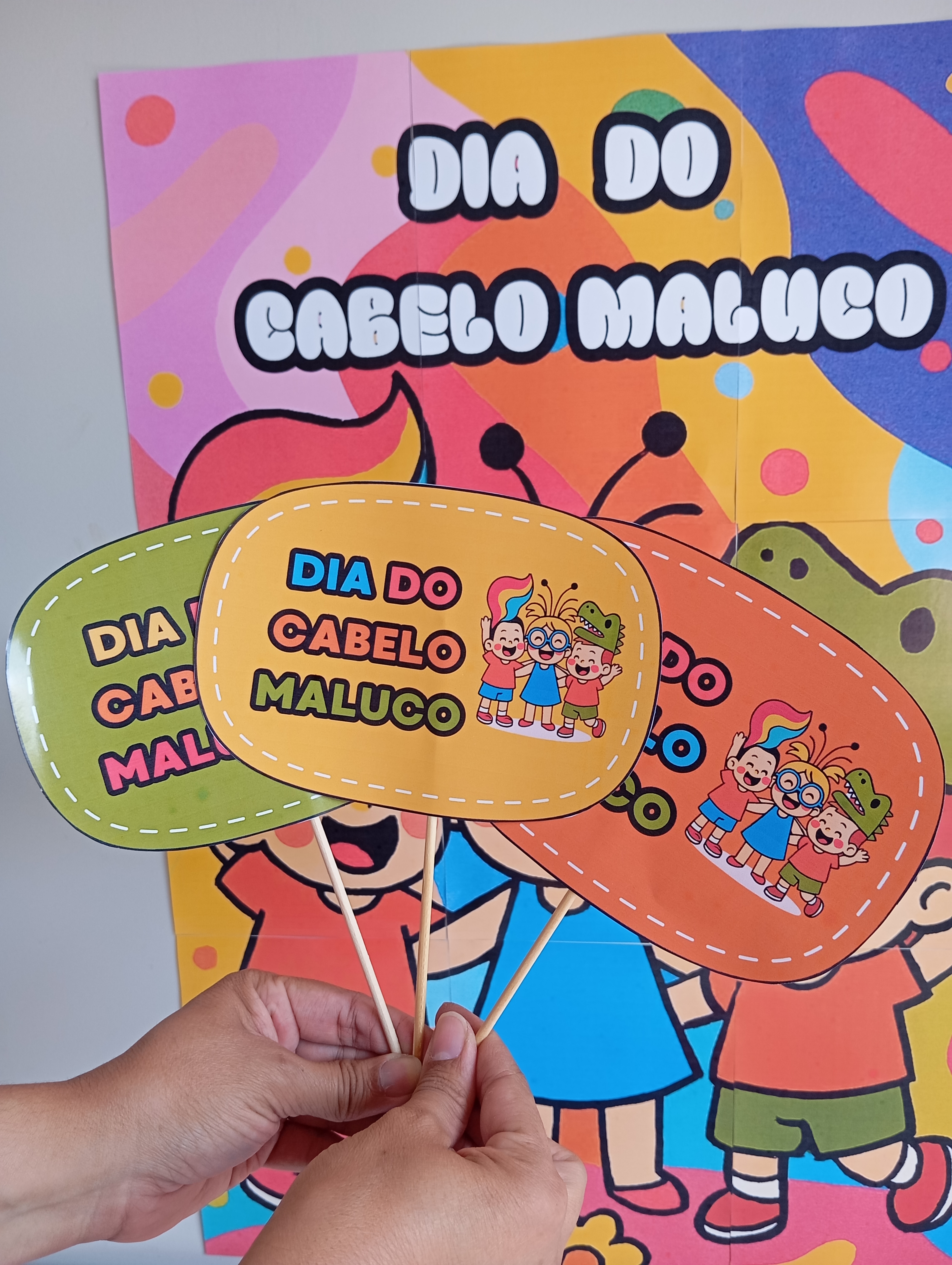 Dia do Cabelo Maluco - PDF Educação Infantil e Anos Iniciais — imagem 5