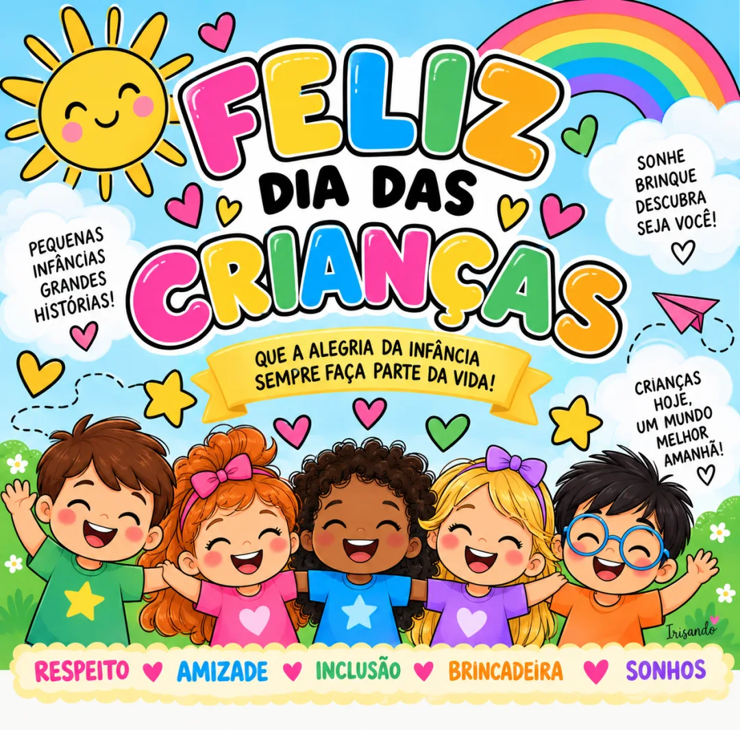 🎈 Painéis Dia das Crianças | 2 Modelos em PDF para Imprimir e Montar — imagem 2