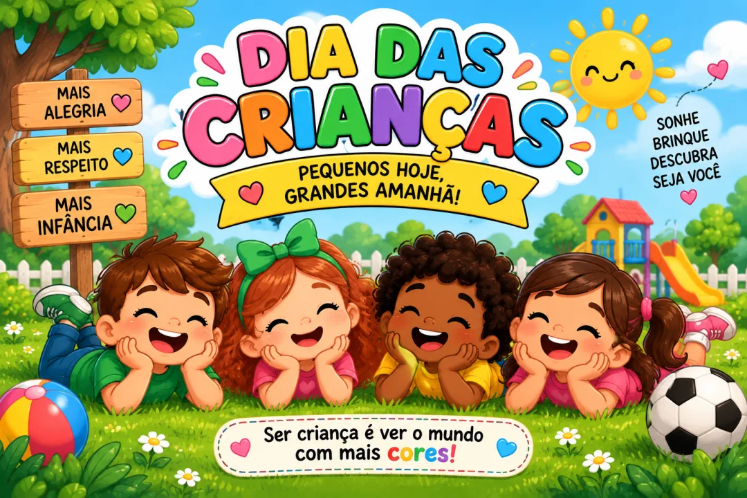 🎈 Painéis Dia das Crianças | 2 Modelos em PDF para Imprimir e Montar — imagem 3