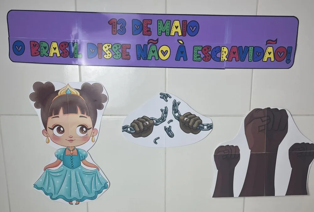 Painel Abolição Escravatura — Pronto para Imprimir — imagem 3