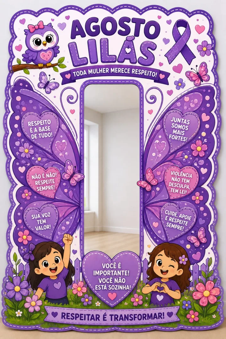 PAINEL AGOSTO LILAS — imagem 3