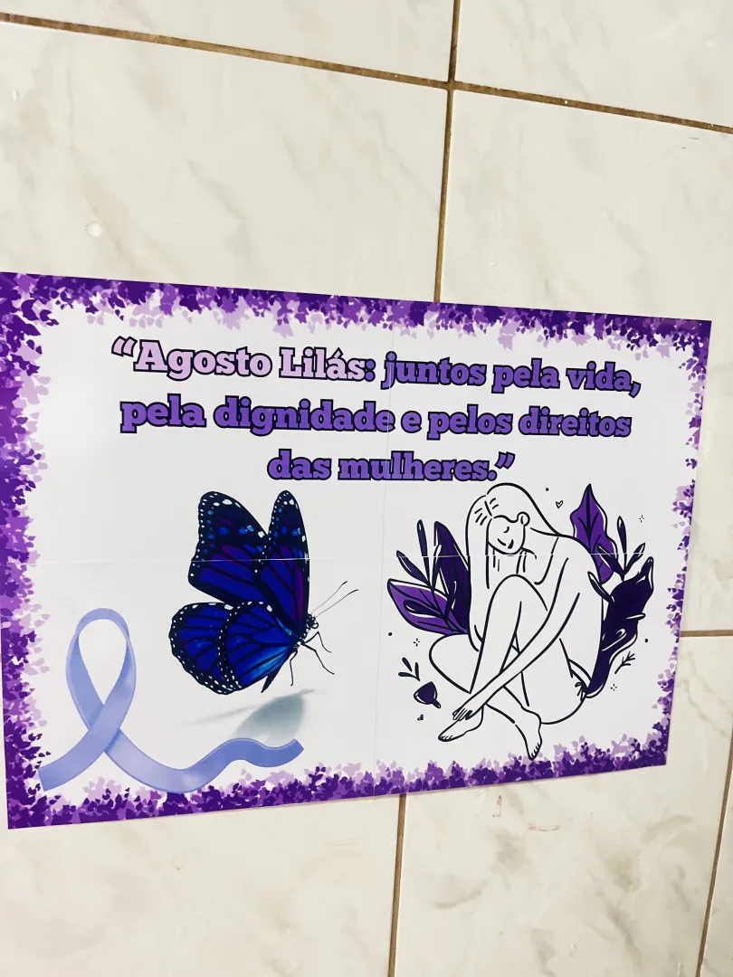 Painel Agosto Lilás — imagem 4