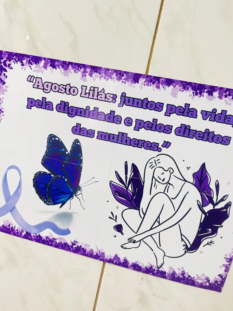 Painel Agosto Lilás — imagem 3