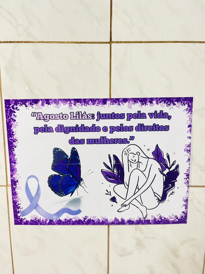 Painel Agosto Lilás — imagem 5
