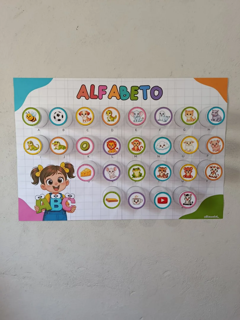 Painel Alfabeto Interativo - Educação Infantil - PDF 13 páginas — imagem 3