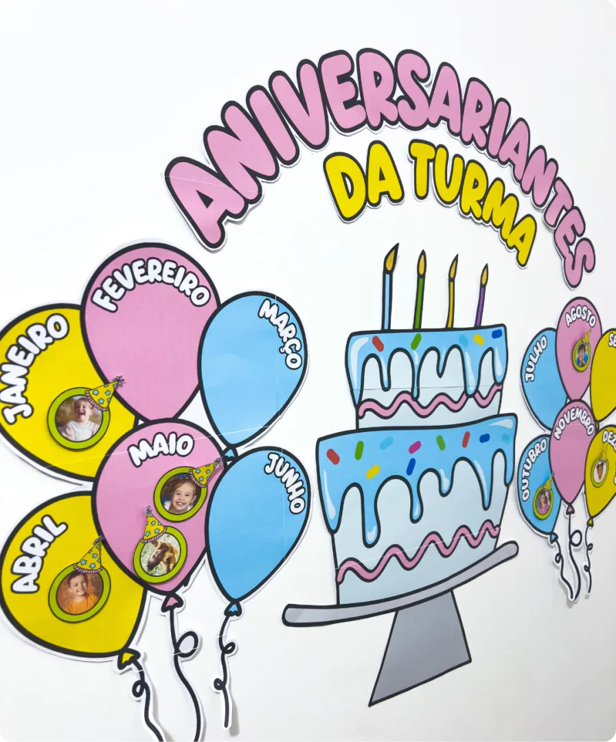 PAINEL ANIVERSARIANTES DA TURMA - PDF — imagem 2