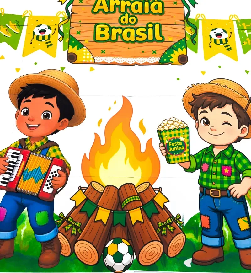 Painel Arraiá do Brasil - Festa Junina/Copa — imagem 6