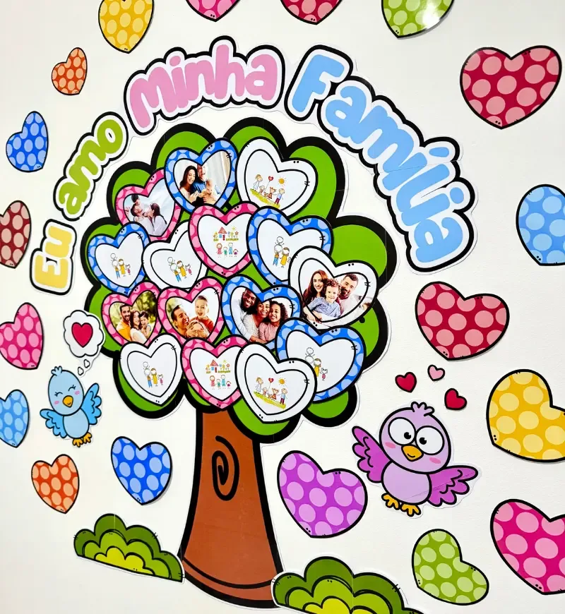 Painel Árvore da Família PDF Educação Infantil e Anos Iniciais — imagem 2