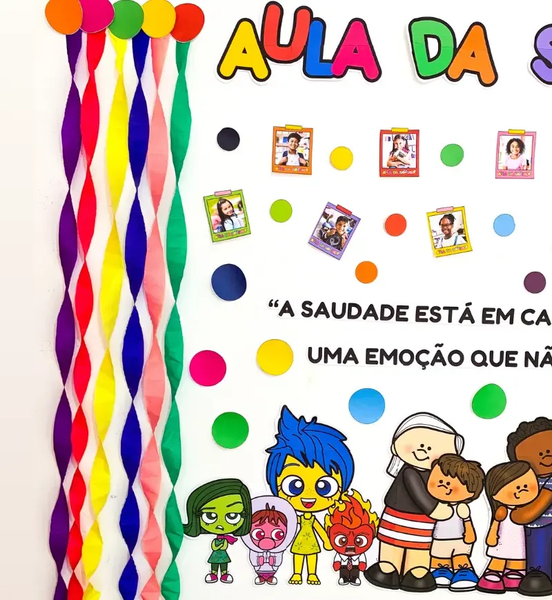 Painel Aula da Saudade - Divertidamente — imagem 5