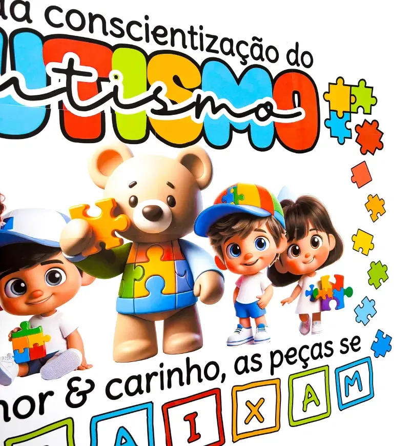 Painel Autismo - Quebra-Cabeça — imagem 5