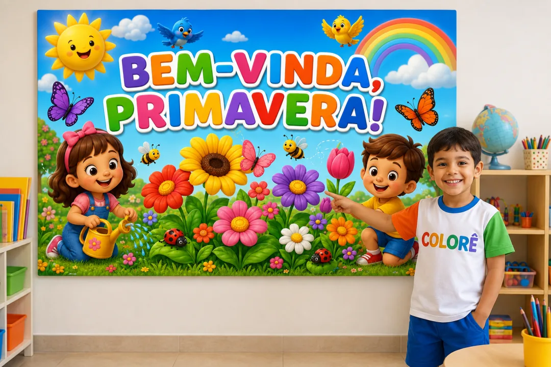 🌸 PAINEL BEM-VINDA, PRIMAVERA! — imagem 2