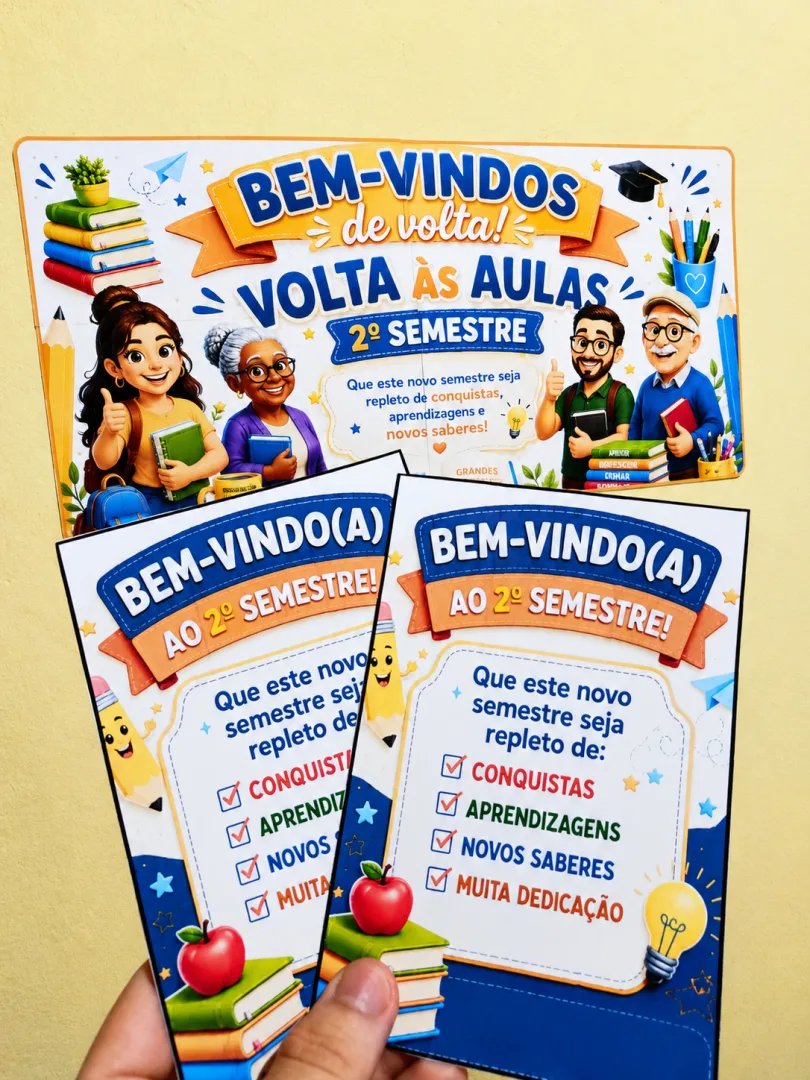 Painel Bem-vindos de Volta – 2º Semestre | EJA — imagem 3