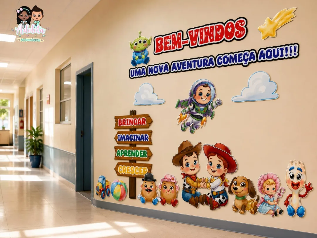 Painel Bem-Vindos Toy Story — imagem 3