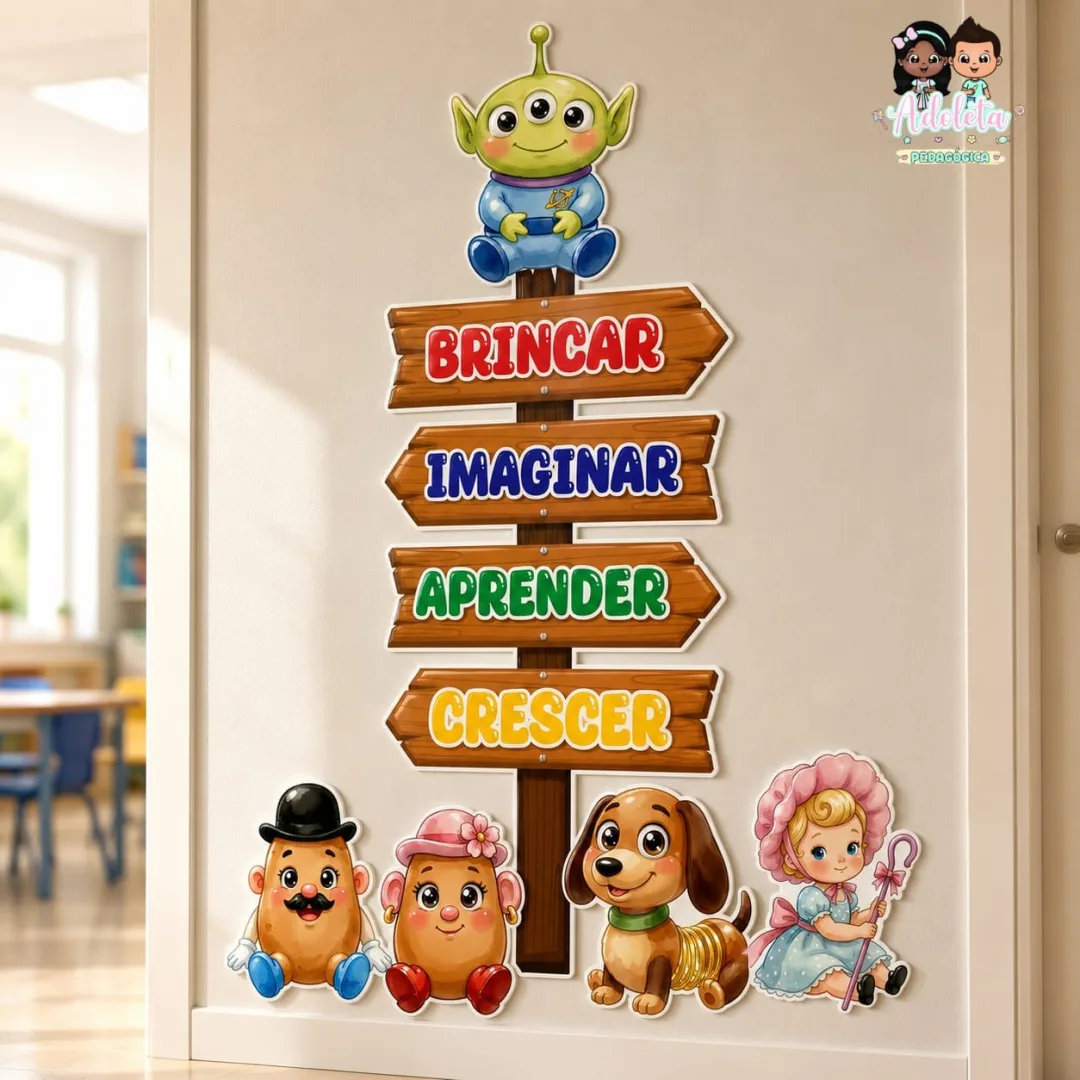 Painel Bem-Vindos Toy Story — imagem 5