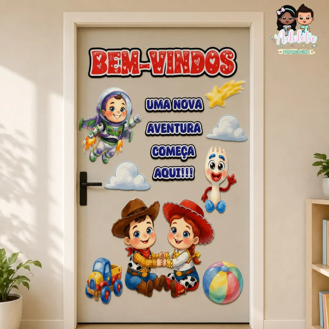 Painel Bem-Vindos Toy Story — imagem 6