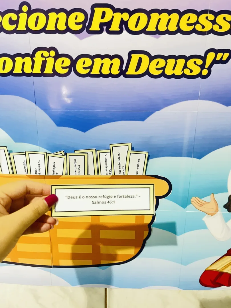 PAINEL BÍBLICO / PAINEL CRISTÃO: COLECIONE PROMESSAS — imagem 2