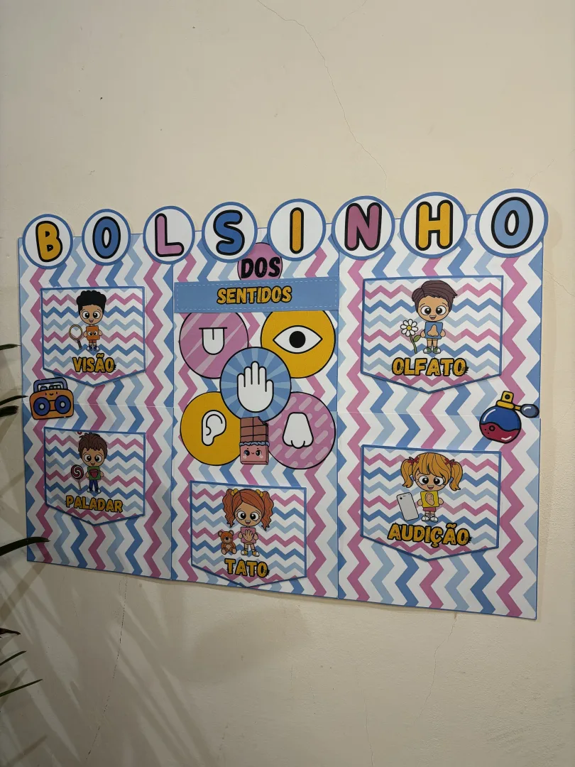 Painel Bolsinho dos Sentidos - Educação Infantil - PDF — imagem 5