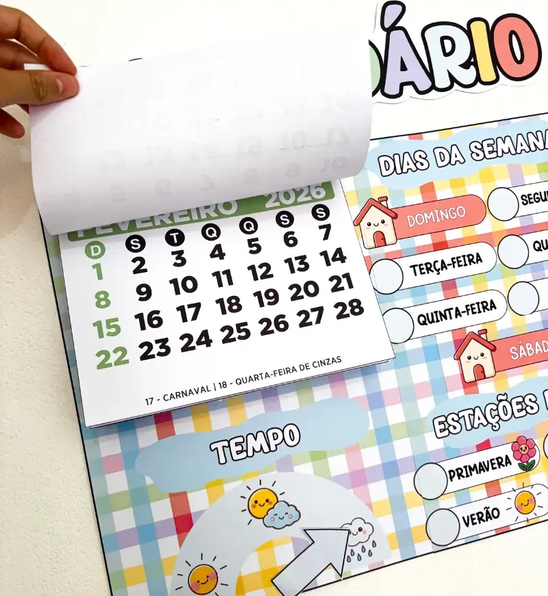 Painel Calendário 2026 Completo — imagem 2