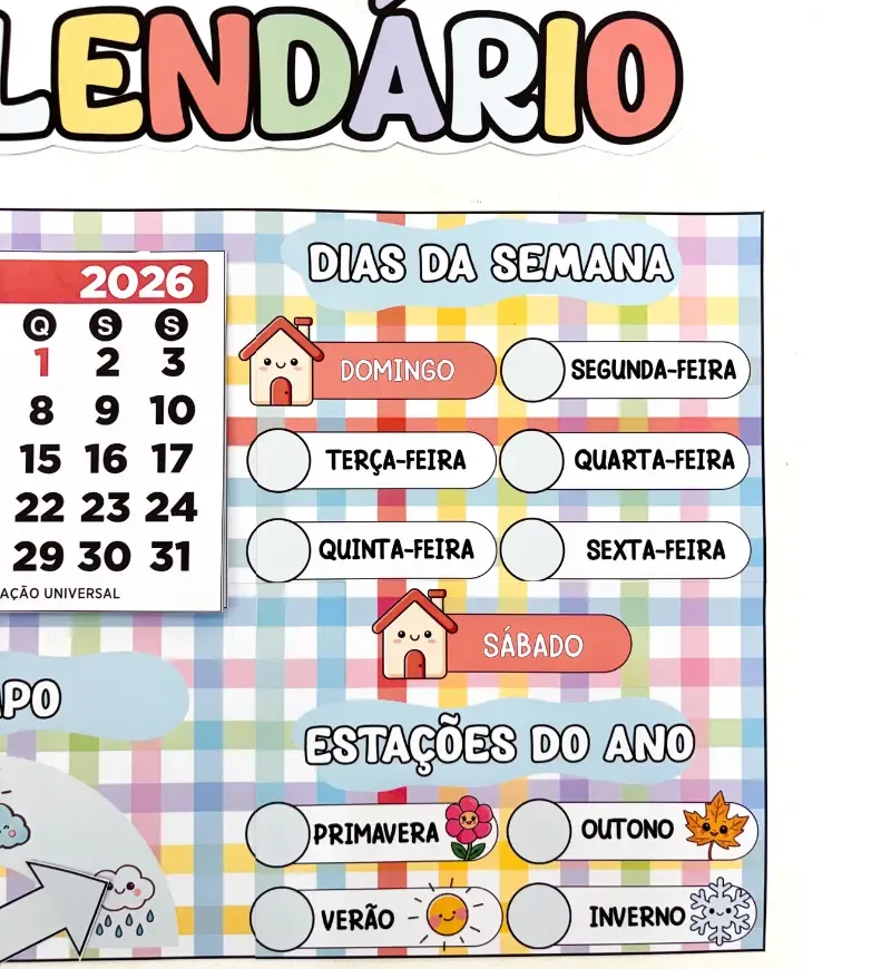 Painel Calendário 2026 Completo — imagem 6