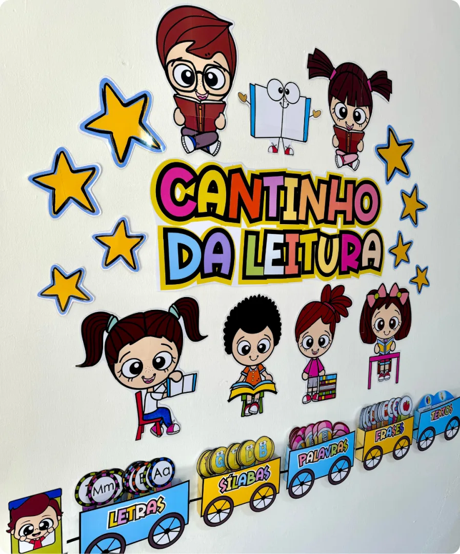 PAINEL CANTINHO DA LEITURA — imagem 6