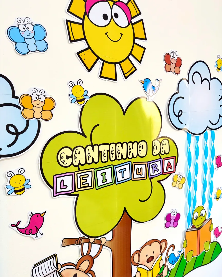 Painel Cantinho da Leitura para Educação Infantil e Anos Iniciais — imagem 2