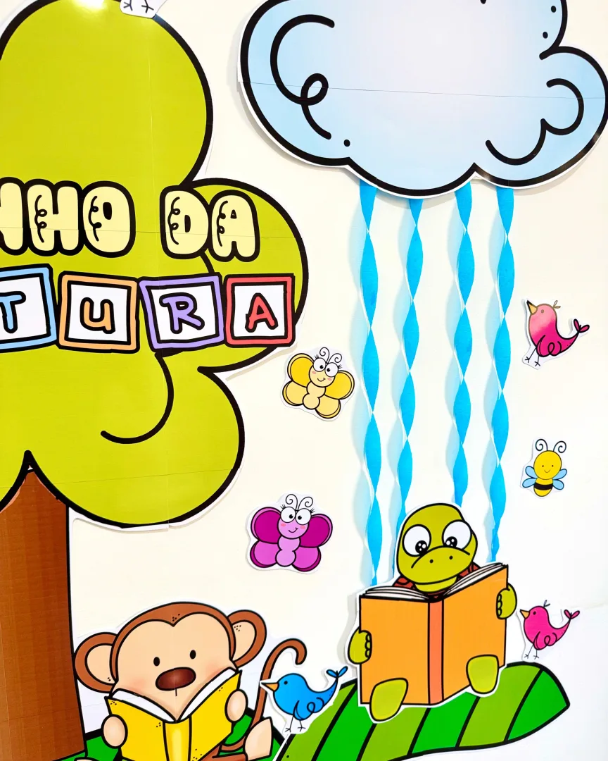 Painel Cantinho da Leitura para Educação Infantil e Anos Iniciais — imagem 4