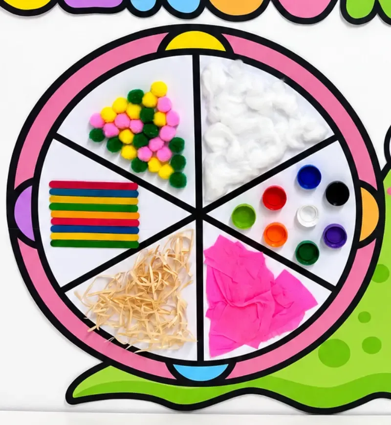 Painel Caracol Sensorial | Educação Infantil — imagem 4