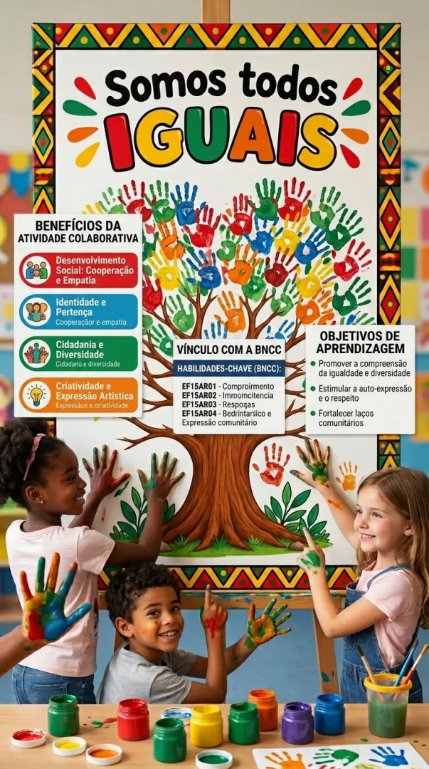 Painel Colaborativo - Consciência Negra - PDF Pronto para Imprimir — imagem 2