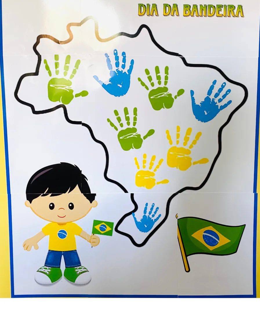PAINEL COLABORATIVO DIA DA BANDEIRA — imagem 3