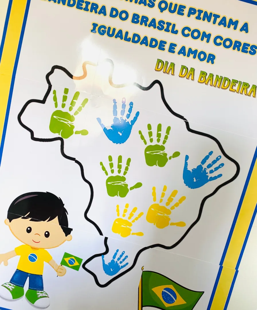 PAINEL COLABORATIVO DIA DA BANDEIRA — imagem 4