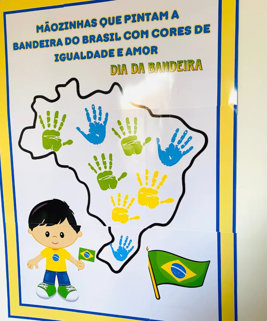 PAINEL COLABORATIVO DIA DA BANDEIRA — imagem 5