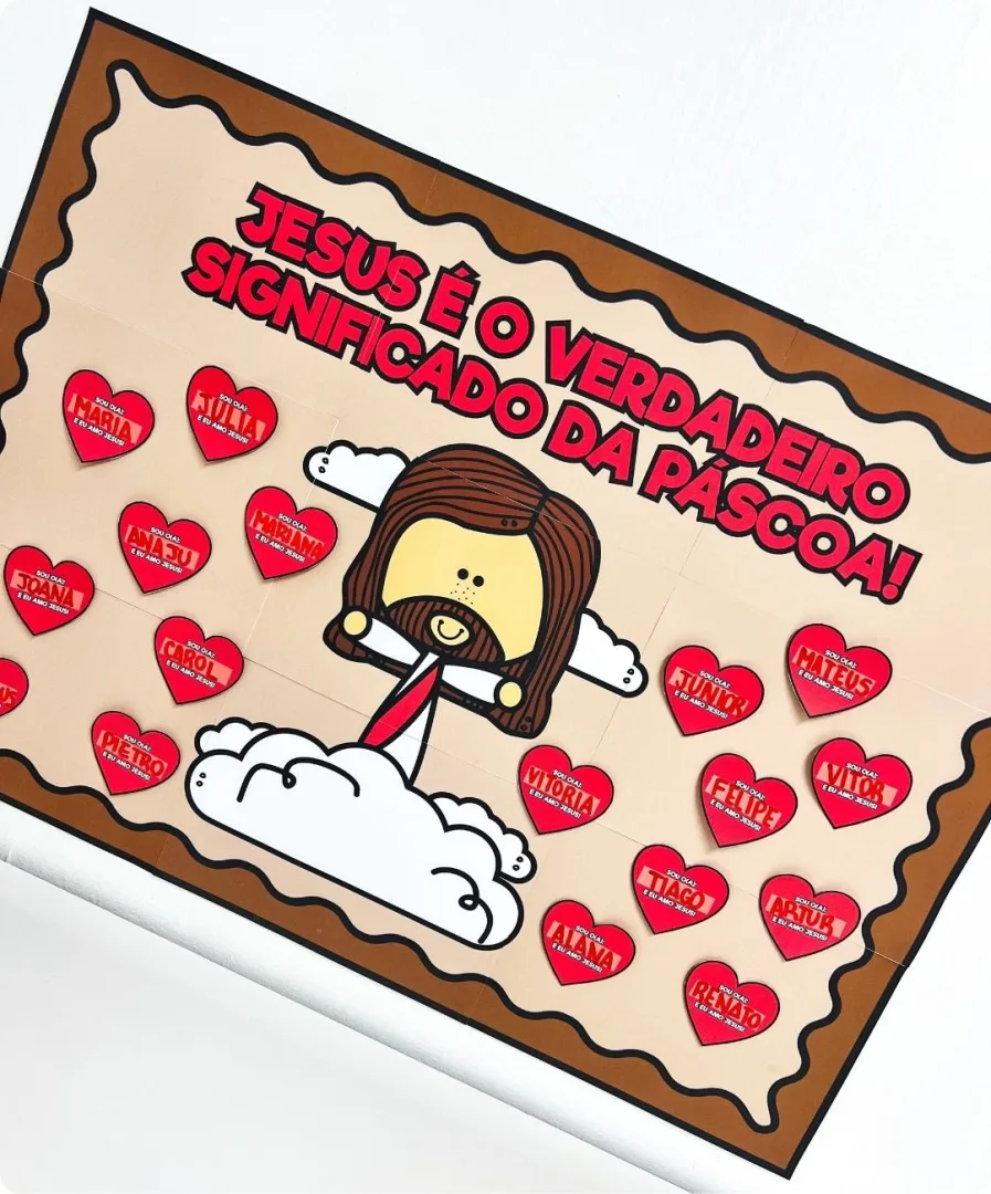 PAINEL COLABORATIVO PÁSCOA CRISTÃ - PDF — imagem 2