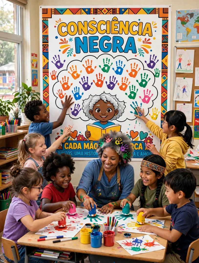 Painel Coletivo Consciência Negra em PDF — imagem 2