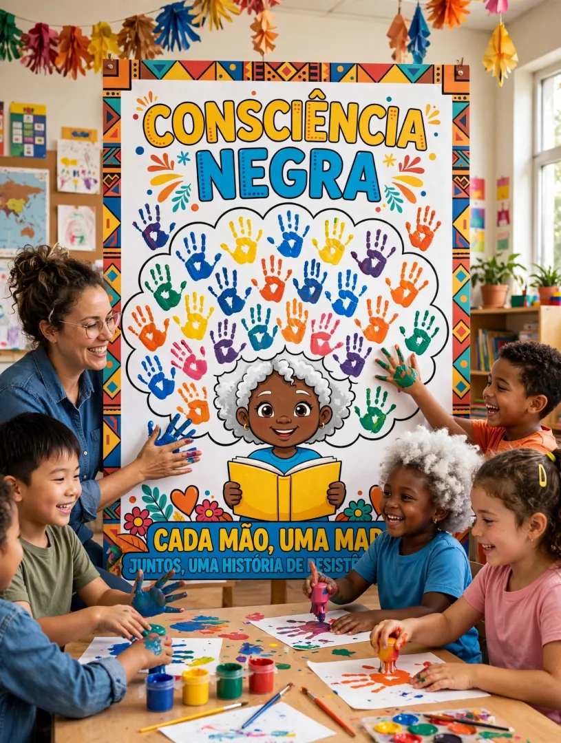 Painel Coletivo Consciência Negra em PDF — imagem 3