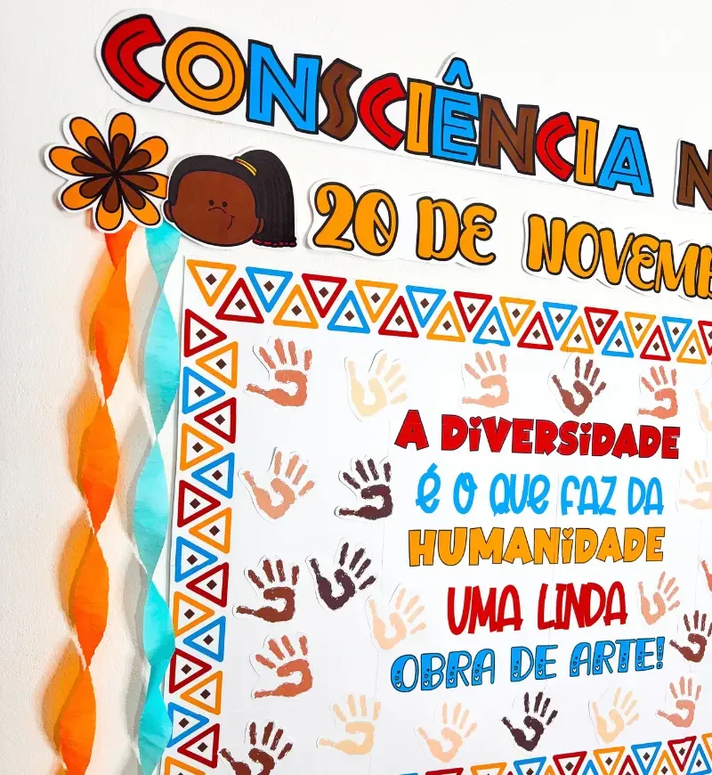 Painel Coletivo Consciência Negra Educação Infantil e 1° ao 5° Ano em PDF — imagem 6