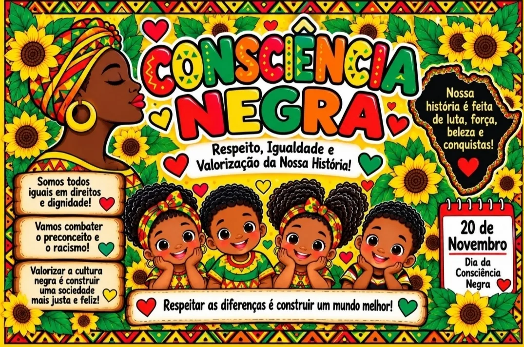 Painel Consciência Negra - Educação Infantil - PDF — imagem 2