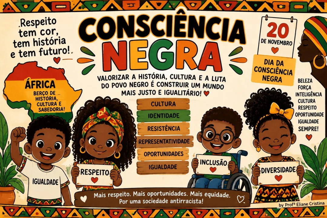 Painel Consciência Negra - Educação Infantil - PDF — imagem 3