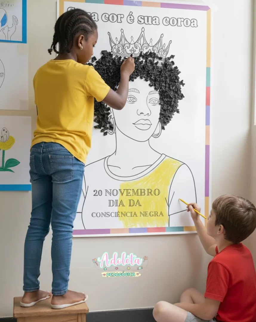 Painel Consciência Negra (Sua cor é sua coroa) — imagem 2