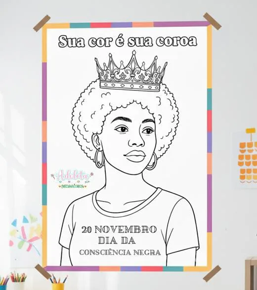 Painel Consciência Negra (Sua cor é sua coroa) — imagem 3
