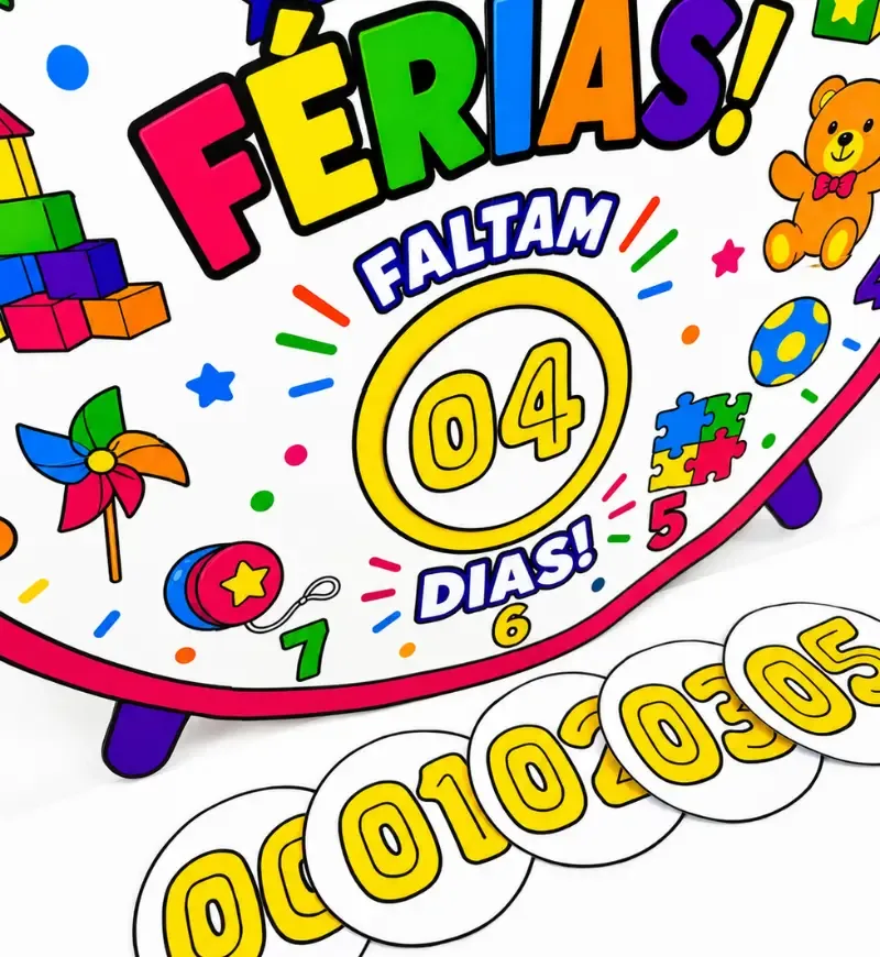 Painel Contagem Regressiva para as Férias — imagem 2