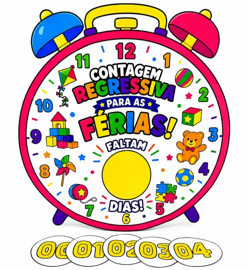 Painel Contagem Regressiva para as Férias — imagem 4