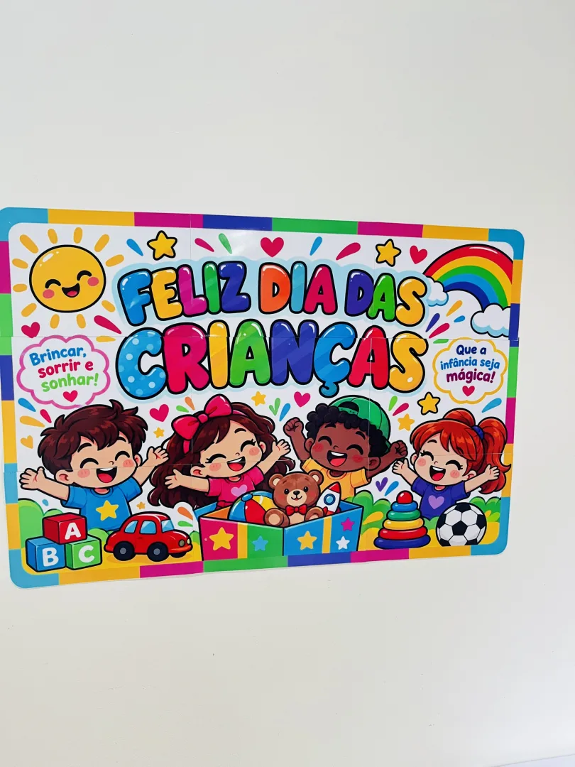 Painel + Coroa – Dia das Crianças em PDF — imagem 2