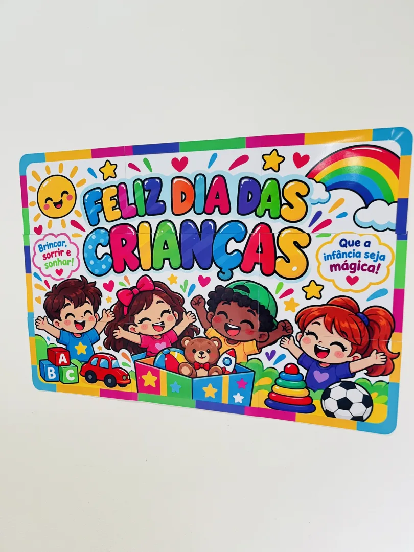 Painel + Coroa – Dia das Crianças em PDF — imagem 3