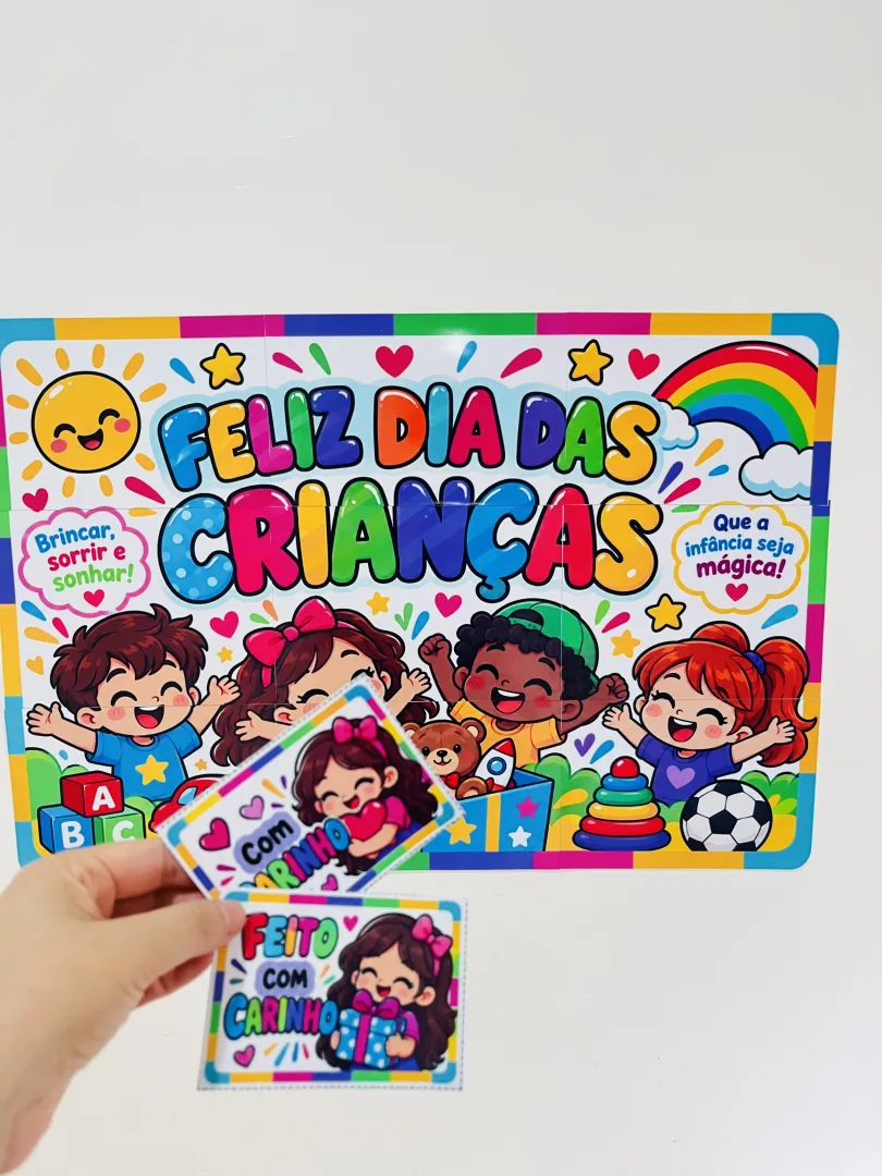 Painel + Coroa – Dia das Crianças em PDF — imagem 4