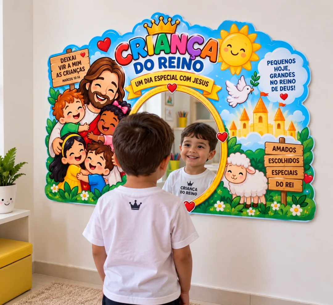 PAINEL CRIANÇA DO REINO – ESPELHO DAS CRIANÇAS — imagem 2