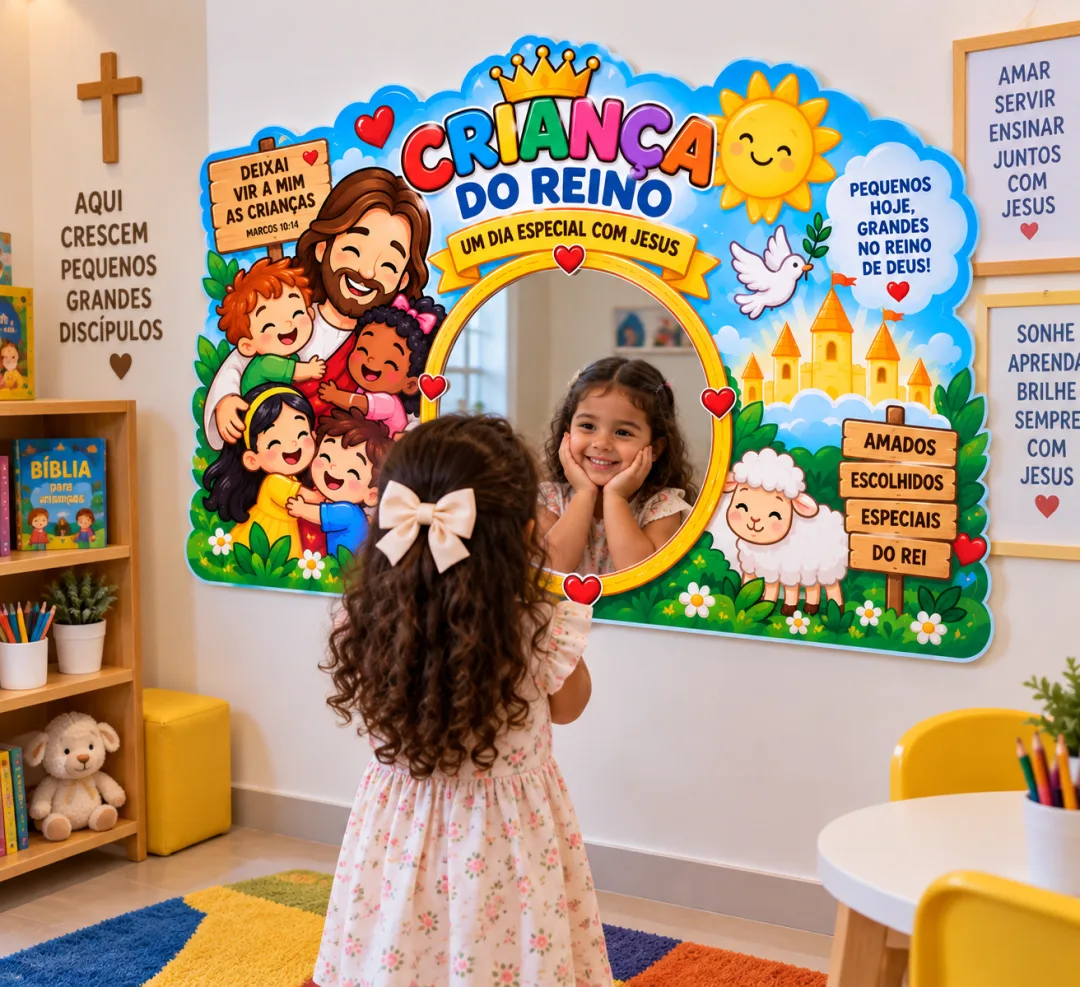 PAINEL CRIANÇA DO REINO – ESPELHO DAS CRIANÇAS — imagem 3